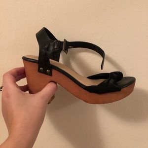 Wedged sandals from Just Fab - Never worn
